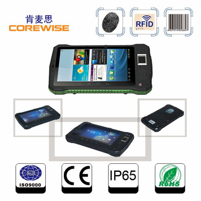 kasar IP65 android 4.1 tablet pc dengan pembaca HF RFID, pembaca sidik jari, 1D / 2D barcode scanner opsional